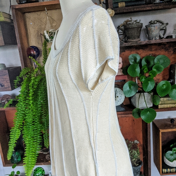 Flared linen sweater - Picture 4 of 6